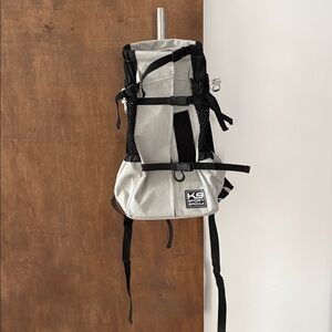 Silver Dog Carrier Backpack